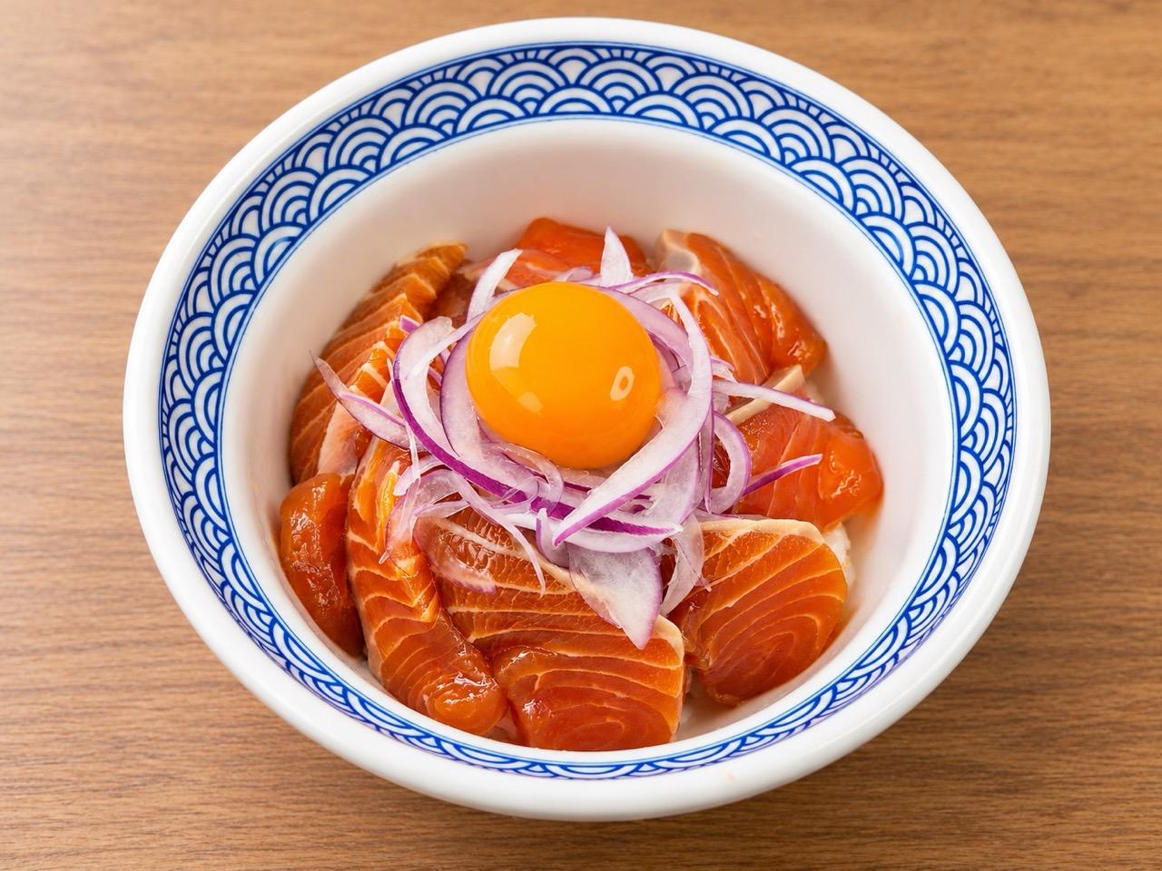 SALMON (TUNA) ZUKE DON