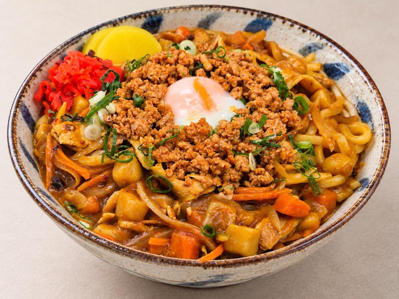 PORK SOBORO CURRY UDON / CHICKEN SOBORO CURRY UDON