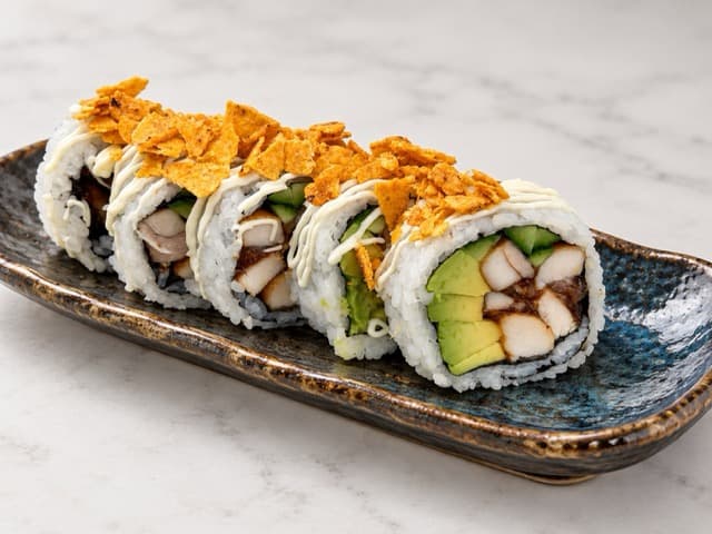 CRUNCH TERIYAKI CHICKEN ROLL