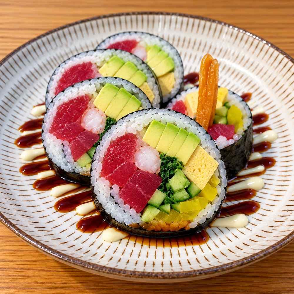 NEGI TUNA FUTOMAKI