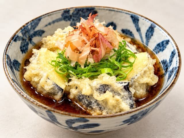 AGEDASHI TOFU / EGGPLANT